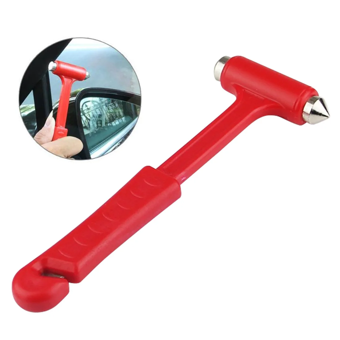 Emergency Escape Tool Car Self-Help Escape Hammer Fire Emergency Window Breaker Knocking Glass Artifact Car Rescue Red Hammer
Emergency Escape Tool Car Self-Help Escape Hammer Fire Emergency Window Breaker Knocking Glass Artifact Car Rescue Red Hammer