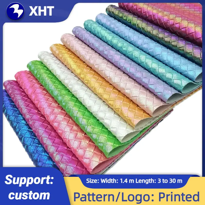 30x135cm Rainbow Iridescent Embossed PU Colorful Faux Synthetic Leather Fabric Sheet for Shoe/Bag/Hair Bow/Decorative
30x135cm Rainbow Iridescent Embossed PU Colorful Faux Synthetic Leather Fabric Sheet for Shoe/Bag/Hair Bow/Decorative