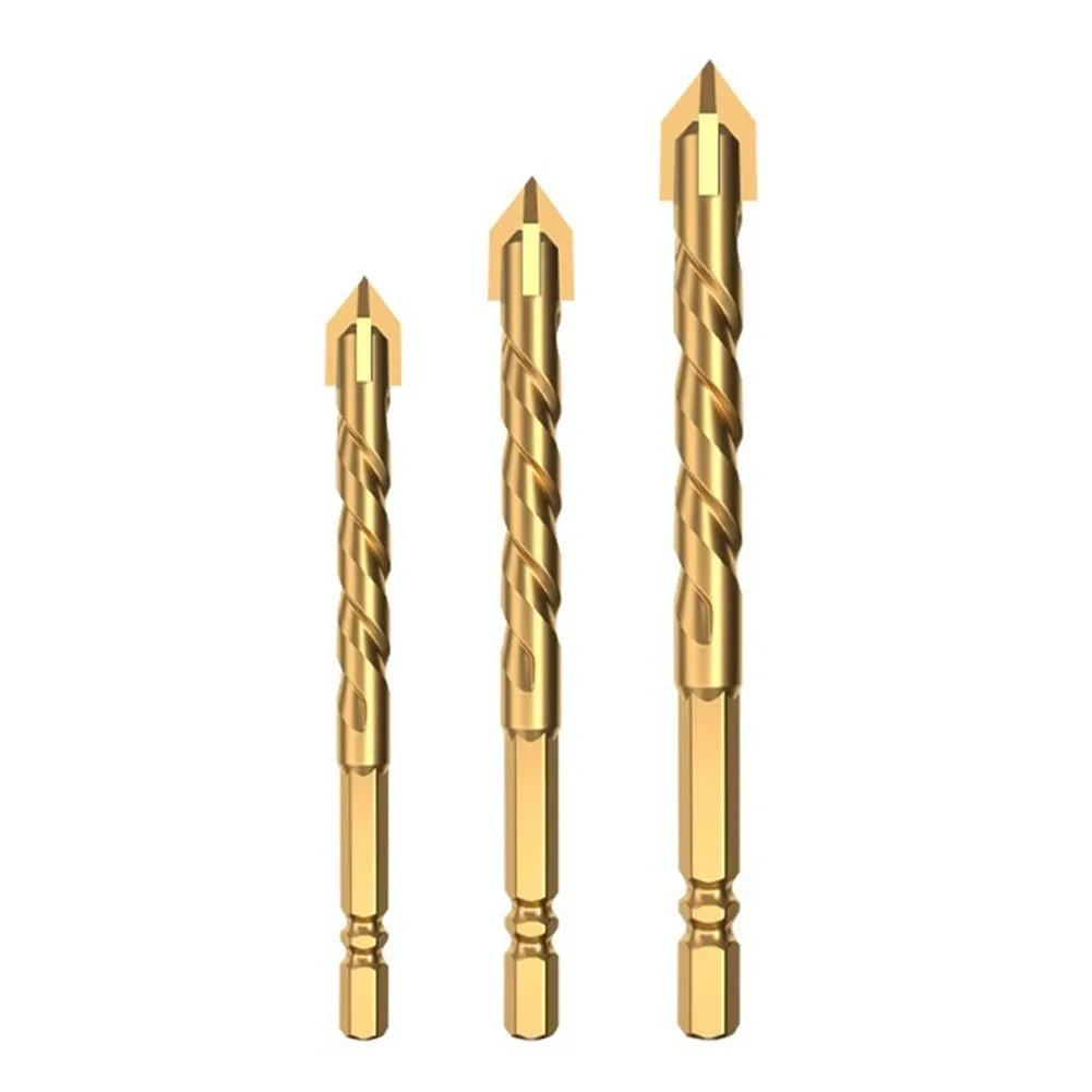 Tile Bits Drill Bit 6mm 8mm 10mm Cross Hexagon Efficient Gold Hex Hole Opener Hole Saw Multi-Purpose For Drilling
Tile Bits Drill Bit 6mm 8mm 10mm Cross Hexagon Efficient Gold Hex Hole Opener Hole Saw Multi-Purpose For Drilling