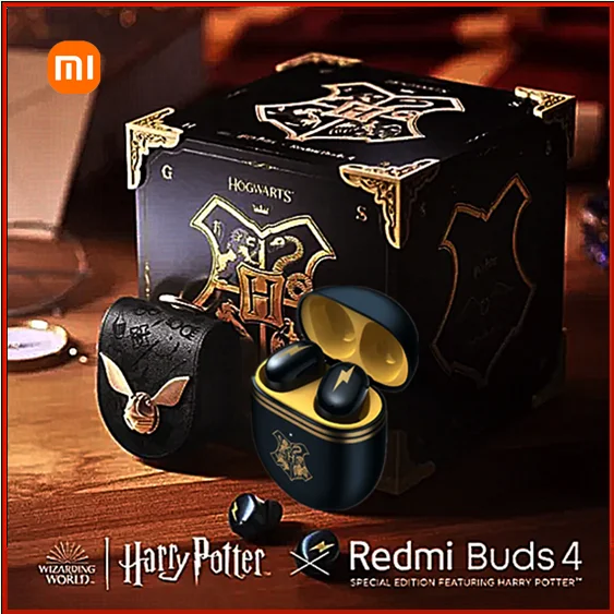 Оригинальные наушники Xiaomi Redmi Buds 4 Гарри Поттер Ограниченная серия беспроводные Bluetooth наушники с активным шумоподавлением
Оригинальные наушники Xiaomi Redmi Buds 4 Гарри Поттер Ограниченная серия беспроводные Bluetooth наушники с активным шумоподавлением