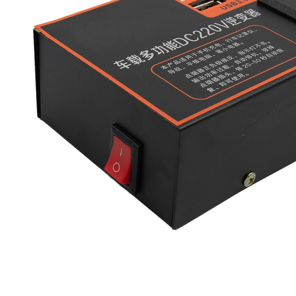 Vehicle Inverter 1500W Power Inverter 12V/24V DC To 220V AC Universal USB Adapter With 4 USB Port Automotive Tools Parts
Vehicle Inverter 1500W Power Inverter 12V/24V DC To 220V AC Universal USB Adapter With 4 USB Port Automotive Tools Parts