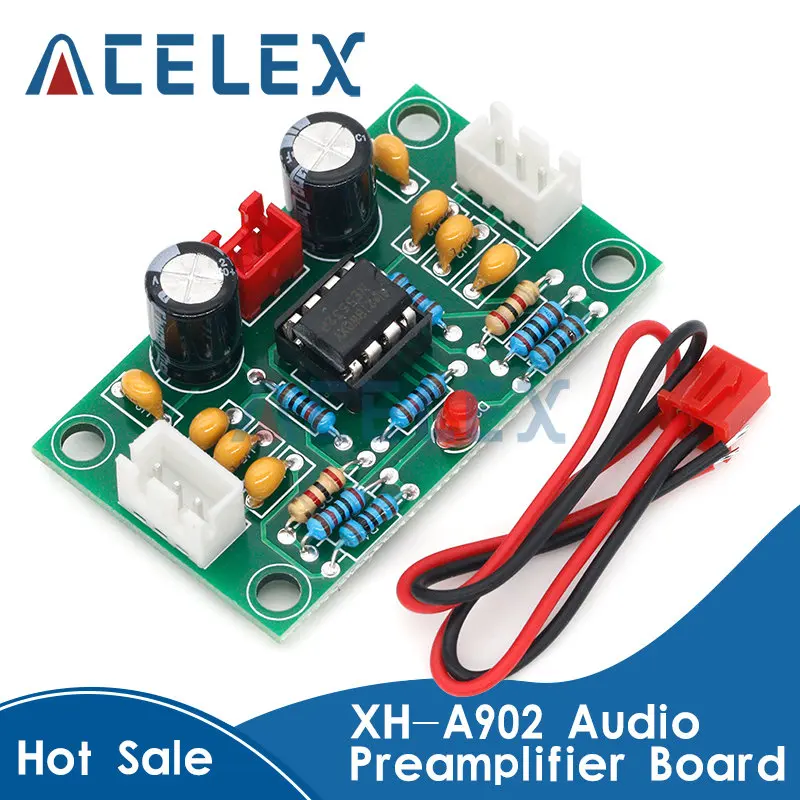 XH-A902 Audio Operational Preamplifier Board Module NE5532 Amplifier Front Panel Digital Tone Board Wide Voltage
XH-A902 Audio Operational Preamplifier Board Module NE5532 Amplifier Front Panel Digital Tone Board Wide Voltage