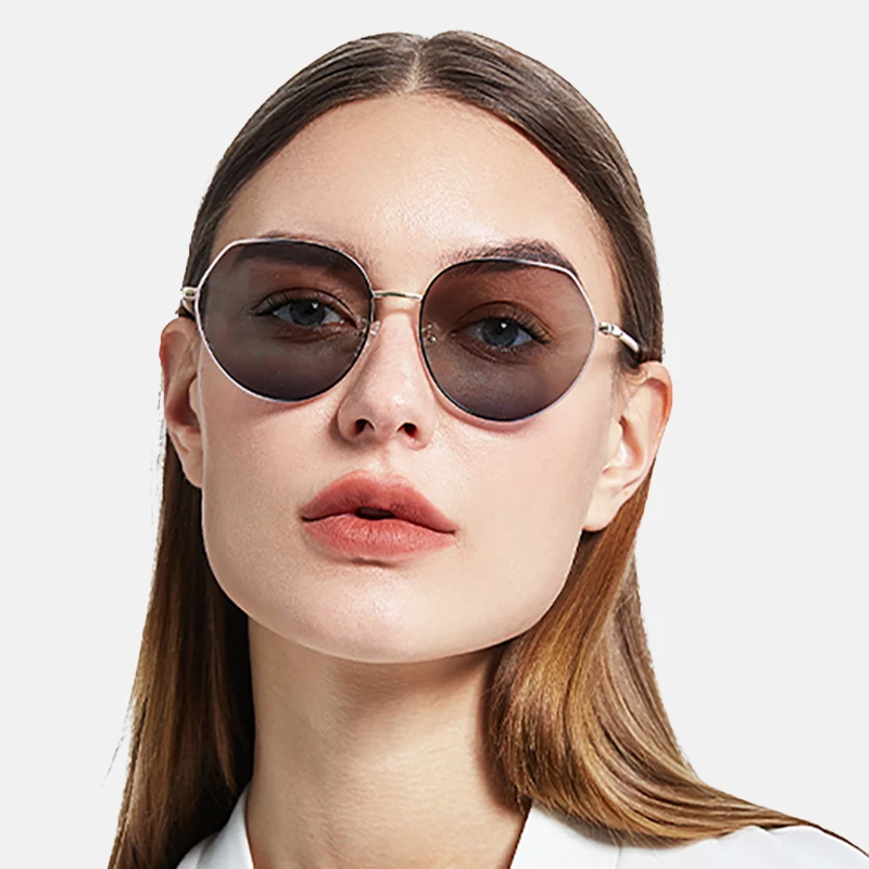 Women Polarized Sunglasses Gradient Color Men Leisure Sun Glasses Metal Polygon Eyeglasses Frames Outdoor Travel Beach Eyewear
Women Polarized Sunglasses Gradient Color Men Leisure Sun Glasses Metal Polygon Eyeglasses Frames Outdoor Travel Beach Eyewear