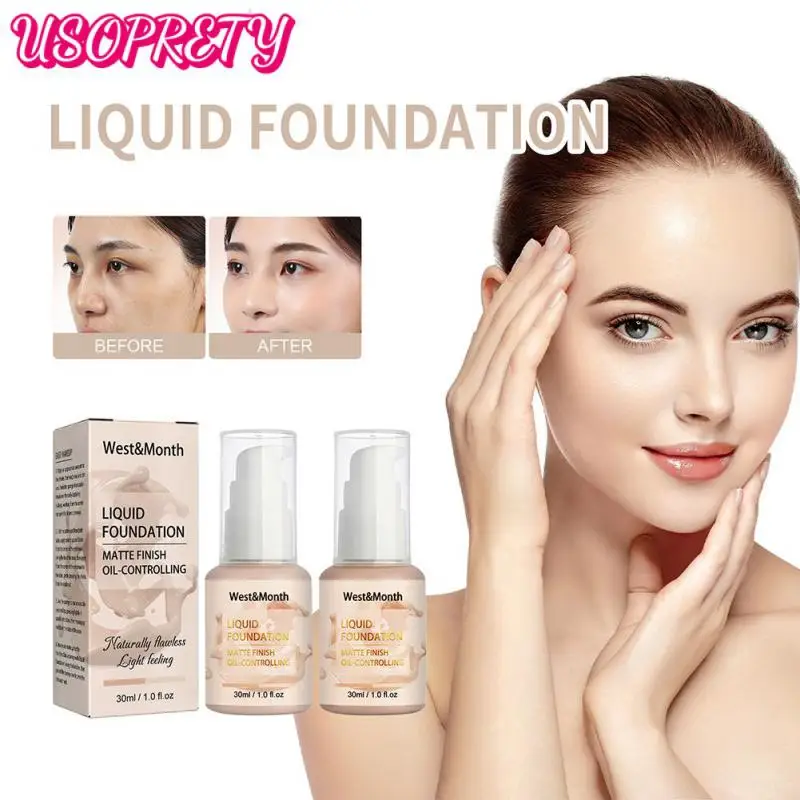 Liquid Foundation Full Cover Liquid Concealer Eye Dark Circles BB Cream Oil Control Thin Light Face Makeup Base Cosmetic TSLM1 
Liquid Foundation Full Cover Liquid Concealer Eye Dark Circles BB Cream Oil Control Thin Light Face Makeup Base Cosmetic TSLM1