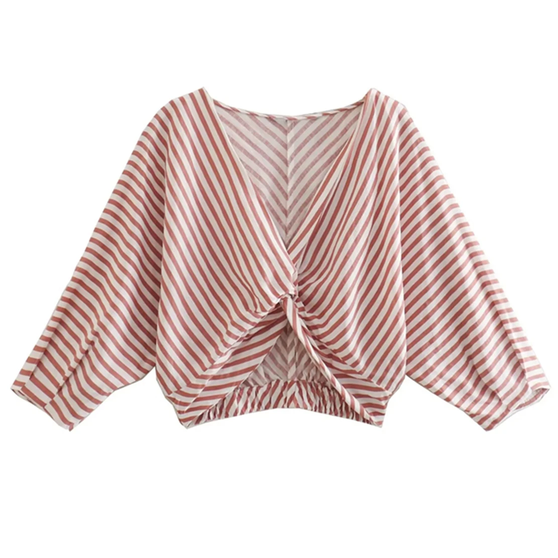 Dave&Di Fashion Striped Linen Shirt Casual Summer Blouse Women High Street V-neck Sexy Crop Blouse Tops
Dave&Di Fashion Striped Linen Shirt Casual Summer Blouse Women High Street V-neck Sexy Crop Blouse Tops