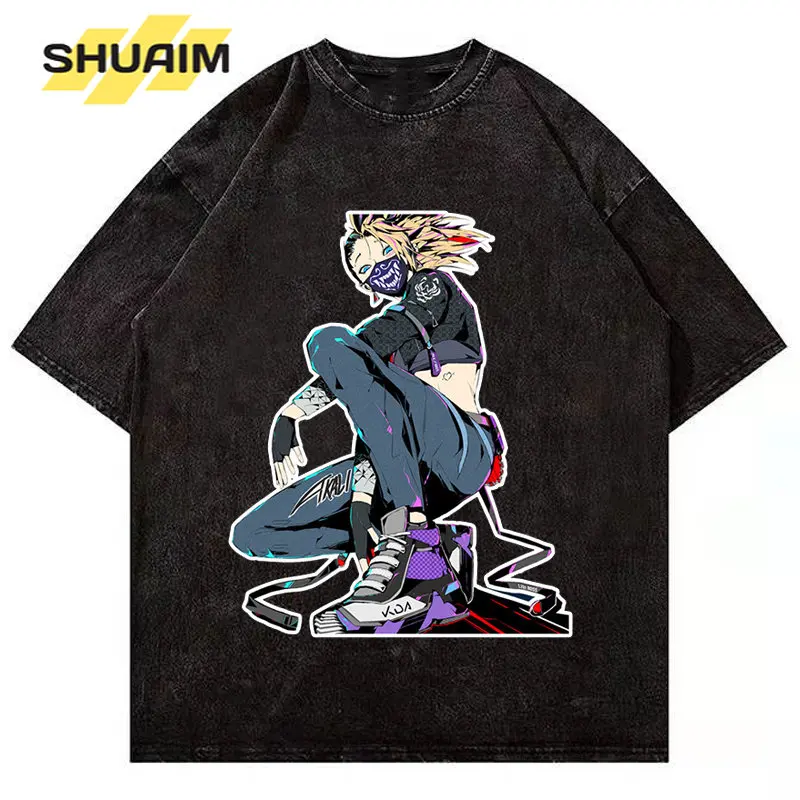 Hip Hop Men Streetwear T-Shirt Retro Vintage Washed Anime Graphic T Shirt Men Harajuku Cotton Casual Short Sleeve Tshirt Tops
Hip Hop Men Streetwear T-Shirt Retro Vintage Washed Anime Graphic T Shirt Men Harajuku Cotton Casual Short Sleeve Tshirt Tops