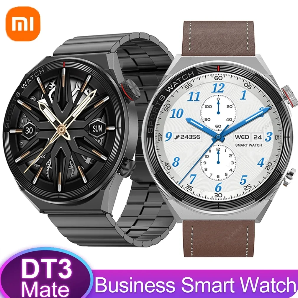 

Смарт-часы Xiaomi DT3 Mate для мужчин и женщин, спортивный фитнес-браслет, умные часы с HD-экраном 1,5 дюйма, телефон с GPS-трекером, часы GT3 Pro Max