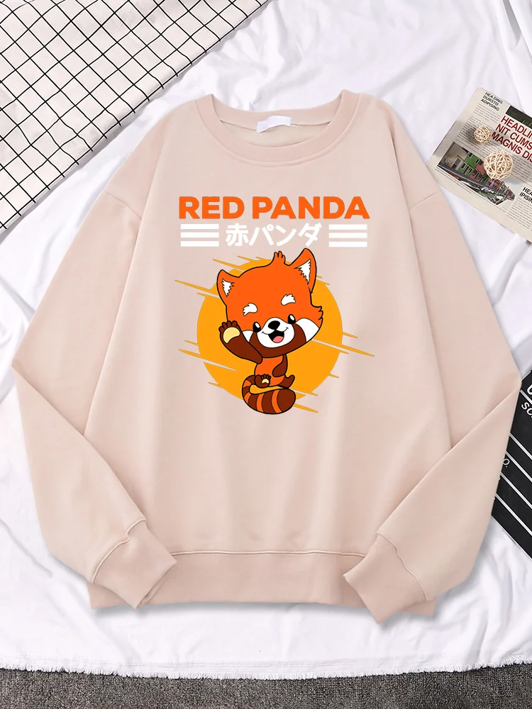 Red Panda Kawaii Cartoons Prints Womans Hoodies Fashion O-Neck Casual Long Sleeves Cute Personality Pullover Female Sweatshirts
Red Panda Kawaii Cartoons Prints Womans Hoodies Fashion O-Neck Casual Long Sleeves Cute Personality Pullover Female Sweatshirts