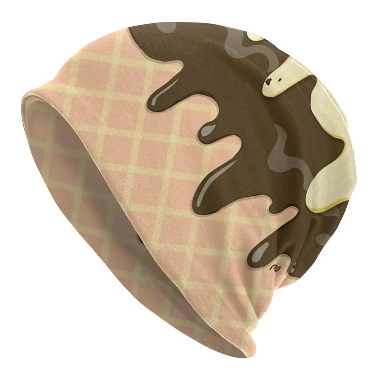 Melting Vanilla Chocolate Ice Cream Beanies Caps Women Men Street Winter Warm Knit Hat Adult Waffle Pattern Slouch Bonnet Hats
Melting Vanilla Chocolate Ice Cream Beanies Caps Women Men Street Winter Warm Knit Hat Adult Waffle Pattern Slouch Bonnet Hats