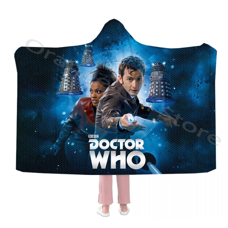 Doctor Who Printed Hooded Blankets and Fancy Capes Warm and Soft Flannel Throws for Adults and Kids for All Seasons
Doctor Who Printed Hooded Blankets and Fancy Capes Warm and Soft Flannel Throws for Adults and Kids for All Seasons