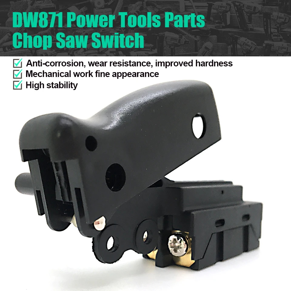 

Сменный переключатель для электроинструмента Dewalt DW 871 DW 872, 110 В, 1 шт.