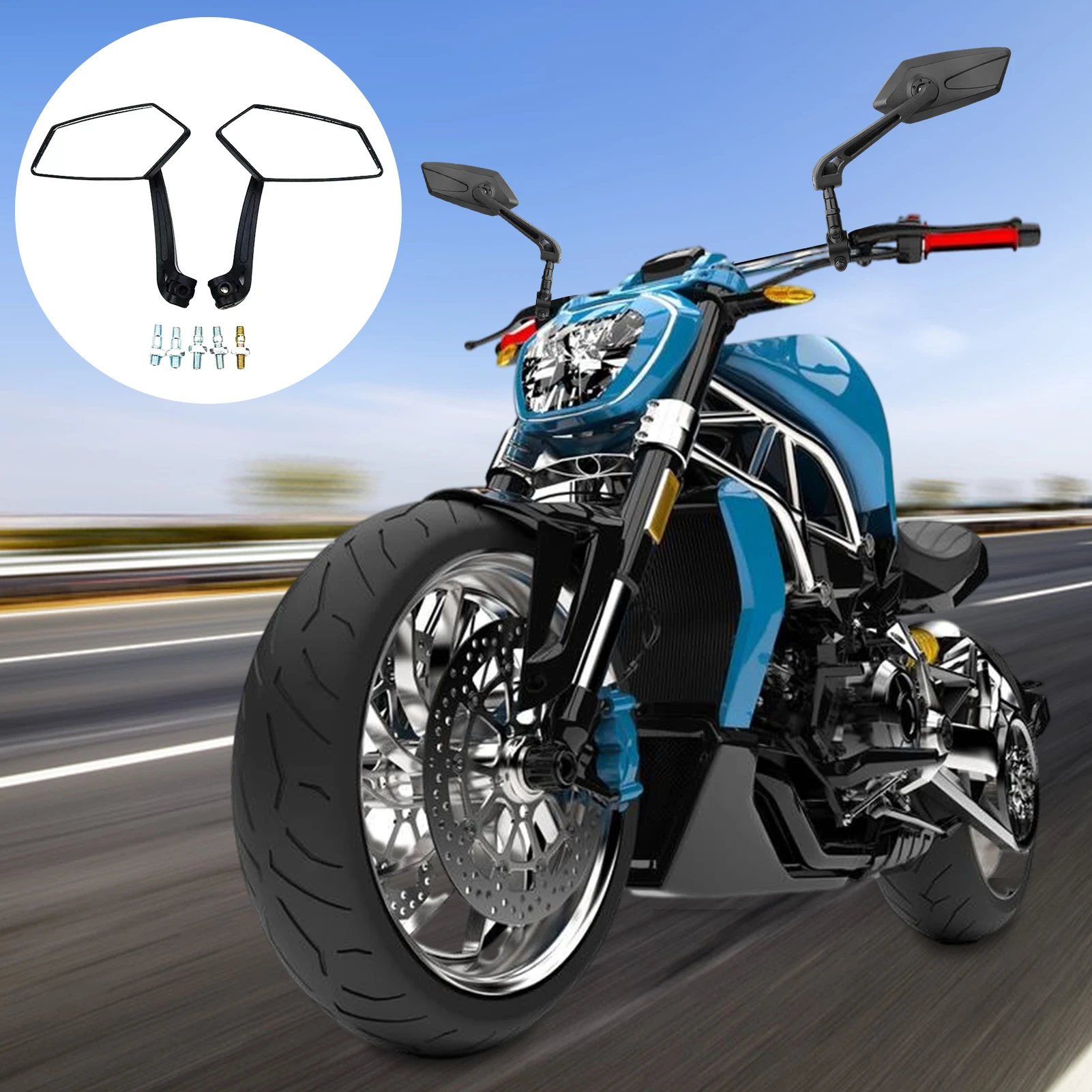 Motorcycle Mirrors Universal Rear View Mirrors For Motorcycle Adjustable Motorcycle Rearview Mirrors Side Mirror Accessories
Motorcycle Mirrors Universal Rear View Mirrors For Motorcycle Adjustable Motorcycle Rearview Mirrors Side Mirror Accessories