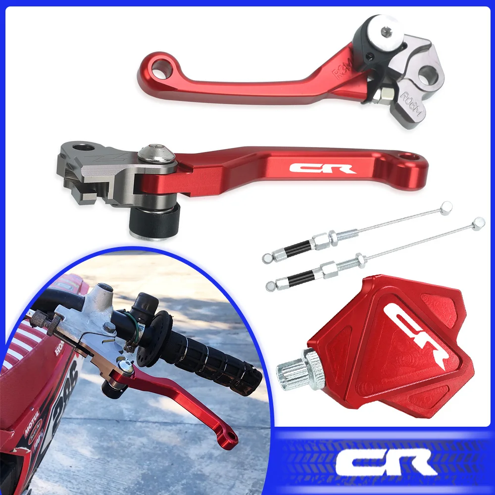 For Honda CR125R CR250R CR 125 250 R 125R 250R 2004-2006 2007 Dirt Bike Brake Clutch Levers Stunt Clutch Easy Pull Cable System 
For Honda CR125R CR250R CR 125 250 R 125R 250R 2004-2006 2007 Dirt Bike Brake Clutch Levers Stunt Clutch Easy Pull Cable System
