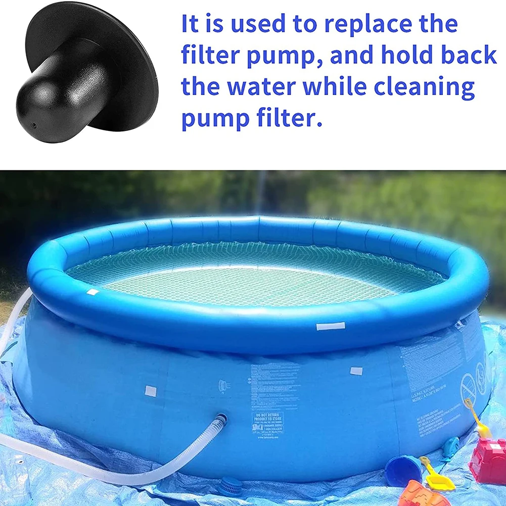 2pc Black Swimming Pool Filter Pump Strainer Hole Plug Wall Plug Replacement For Intex Pools Parts Pool Fitting Strainer Stopper
2pc Black Swimming Pool Filter Pump Strainer Hole Plug Wall Plug Replacement For Intex Pools Parts Pool Fitting Strainer Stopper