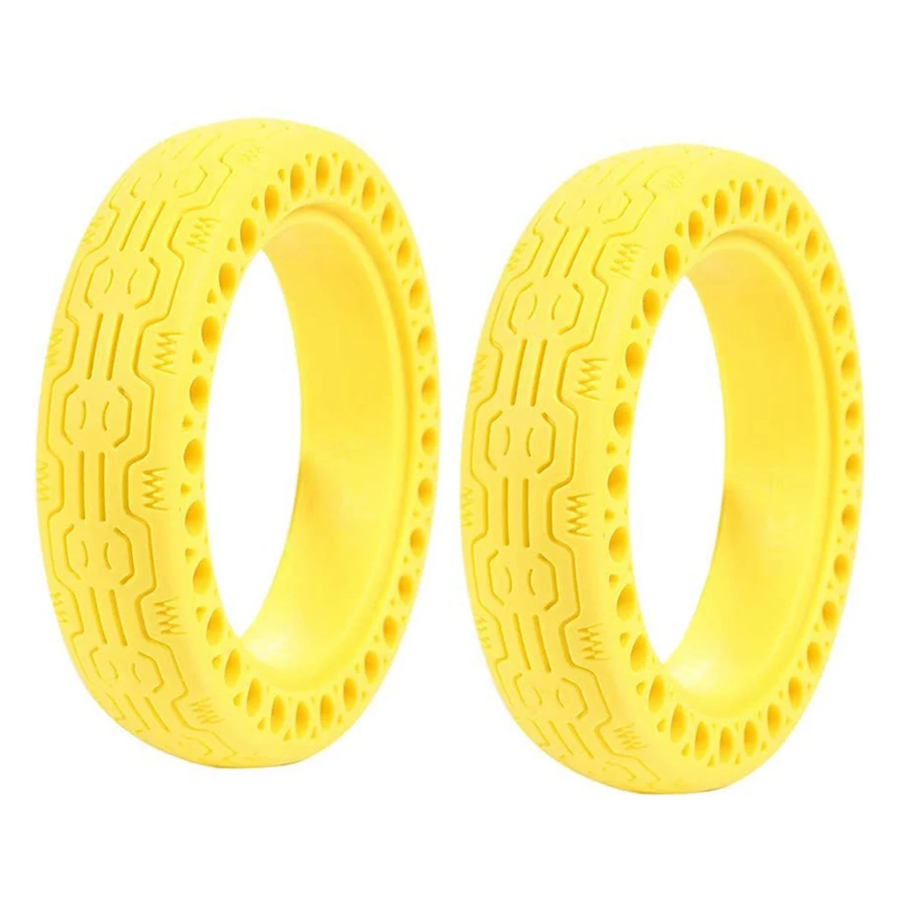 Tire Replacement Rubber Solid Tire Front/Rear Tire Replacement Wheels Honeycomb Tires for Scooter for Xiaomi M365 Yellow
Tire Replacement Rubber Solid Tire Front/Rear Tire Replacement Wheels Honeycomb Tires for Scooter for Xiaomi M365 Yellow