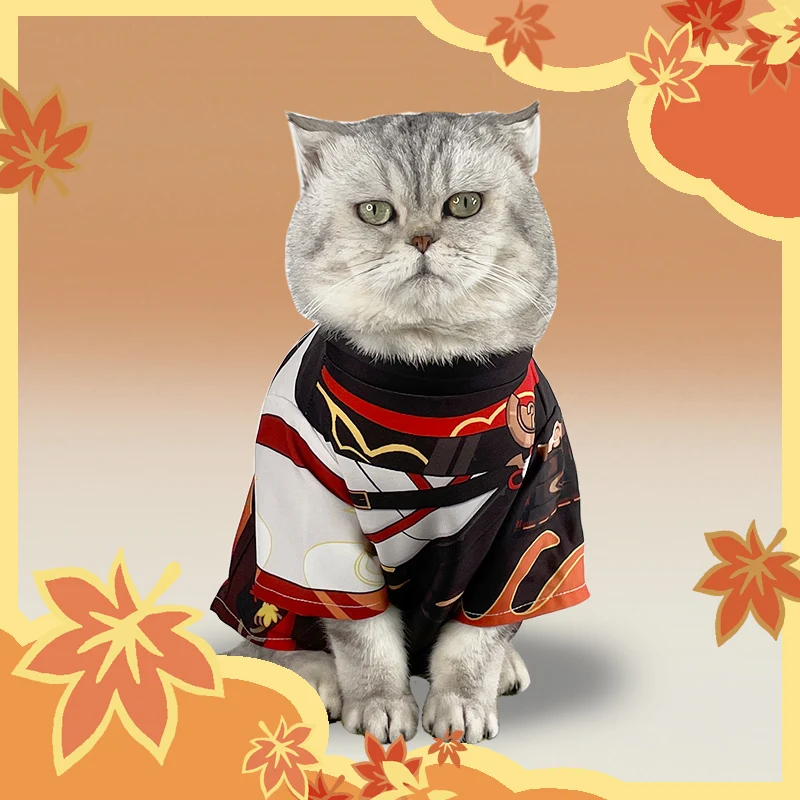 Anime Genshin Impact Kaedehara Kazuha Little Cat Clothes Coat Uniform Set Cosplay Costumes Take Photo Prop Dog Pet Supplies
Anime Genshin Impact Kaedehara Kazuha Little Cat Clothes Coat Uniform Set Cosplay Costumes Take Photo Prop Dog Pet Supplies