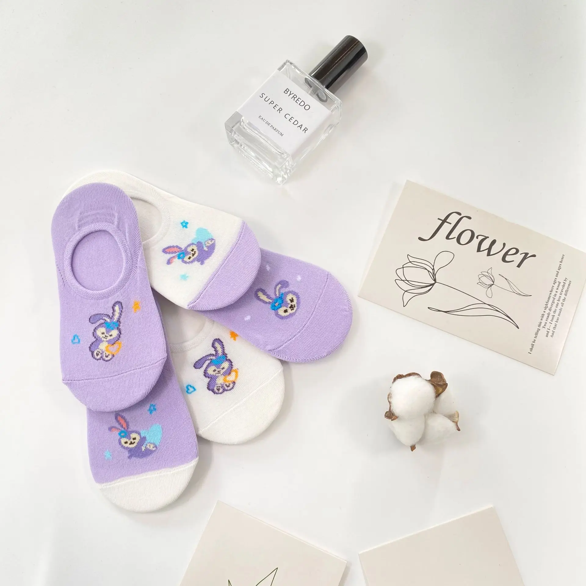 5 Pairs Disney StellaLou Girl Children's Short Socks Summer Cotton Cartoon Rabbit Pattern Non-slip Comfortable Breathable Thin
5 Pairs Disney StellaLou Girl Children's Short Socks Summer Cotton Cartoon Rabbit Pattern Non-slip Comfortable Breathable Thin