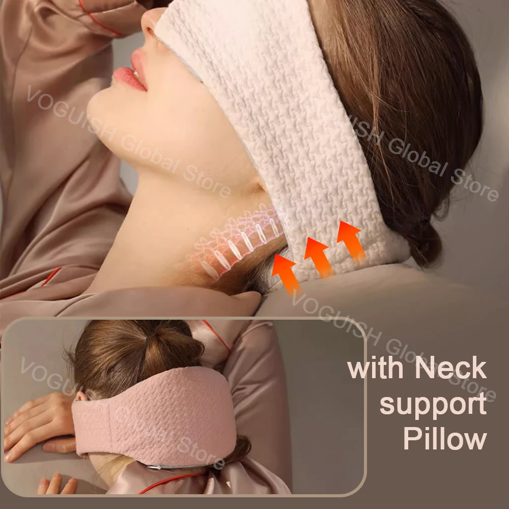 Sleeping Eye Mask with Neck Pillow Brace Support Soft Eye Patches Comfort Face Sleep Mask Eyeshade Breathable Block Out Light
Sleeping Eye Mask with Neck Pillow Brace Support Soft Eye Patches Comfort Face Sleep Mask Eyeshade Breathable Block Out Light
