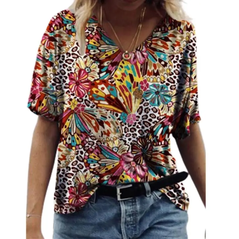 3XL Oversized Women T Shirts Summer 2021 New Casual Short Sleeve Loose Large Size Tops Ladies Landscape 3D Floral Print Tee Top
3XL Oversized Women T Shirts Summer 2021 New Casual Short Sleeve Loose Large Size Tops Ladies Landscape 3D Floral Print Tee Top