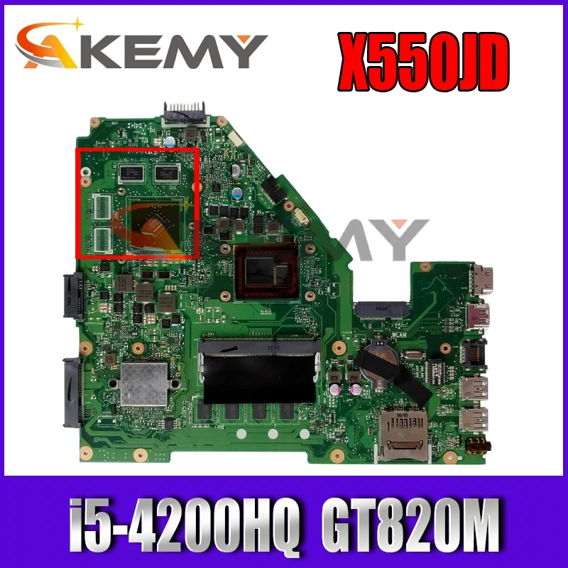 Системная плата X550JD MB._ 4G/i5-4200HQ/AS GT820M/2GB для Asus X550JK X550JD FX50J X550J A550J FX50J X550JF
Системная плата X550JD MB._ 4G/i5-4200HQ/AS GT820M/2GB для Asus X550JK X550JD FX50J X550J A550J FX50J X550JF