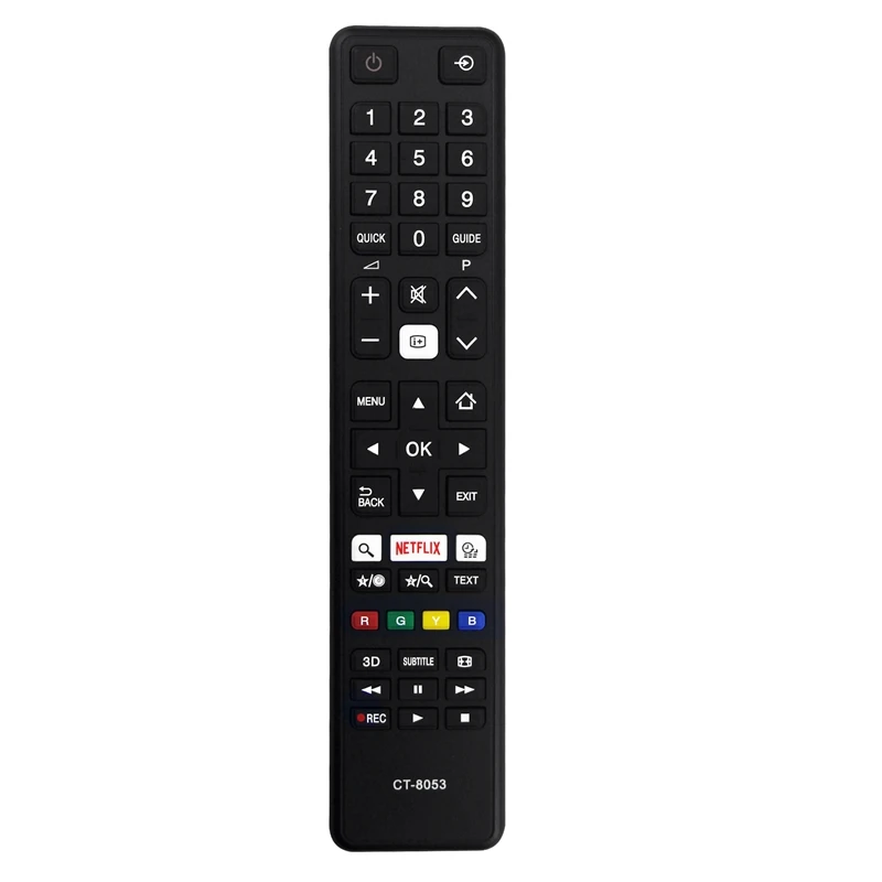 Новый телефон, заменяемый пульт дистанционного управления для Toshiba 4K Netflix TV 48U7653DB 55U7653DB 40U7653DB U76 серии 49U6763DG 55U8660EV 65X9763DB
Новый телефон, заменяемый пульт дистанционного управления для Toshiba 4K Netflix TV 48U7653DB 55U7653DB 40U7653DB U76 серии 49U6763DG 55U8660EV 65X9763DB