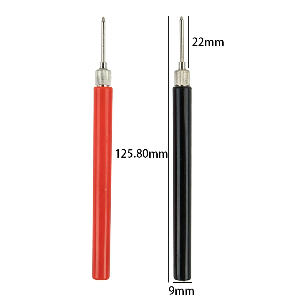 2PCS Multimeter Spring Test Probe Tip Insulated Test Hook Wire Connector Test Needles Electrical Test Probe Test Leads 128mm
2PCS Multimeter Spring Test Probe Tip Insulated Test Hook Wire Connector Test Needles Electrical Test Probe Test Leads 128mm
