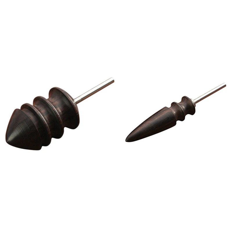 2Pcs Leather Burnisher Bits Rotary Pointed Tip Made Of Solid Tropical Sandalwood Create Smooth Clean Edges,65Mm & 74Mm
2Pcs Leather Burnisher Bits Rotary Pointed Tip Made Of Solid Tropical Sandalwood Create Smooth Clean Edges,65Mm & 74Mm