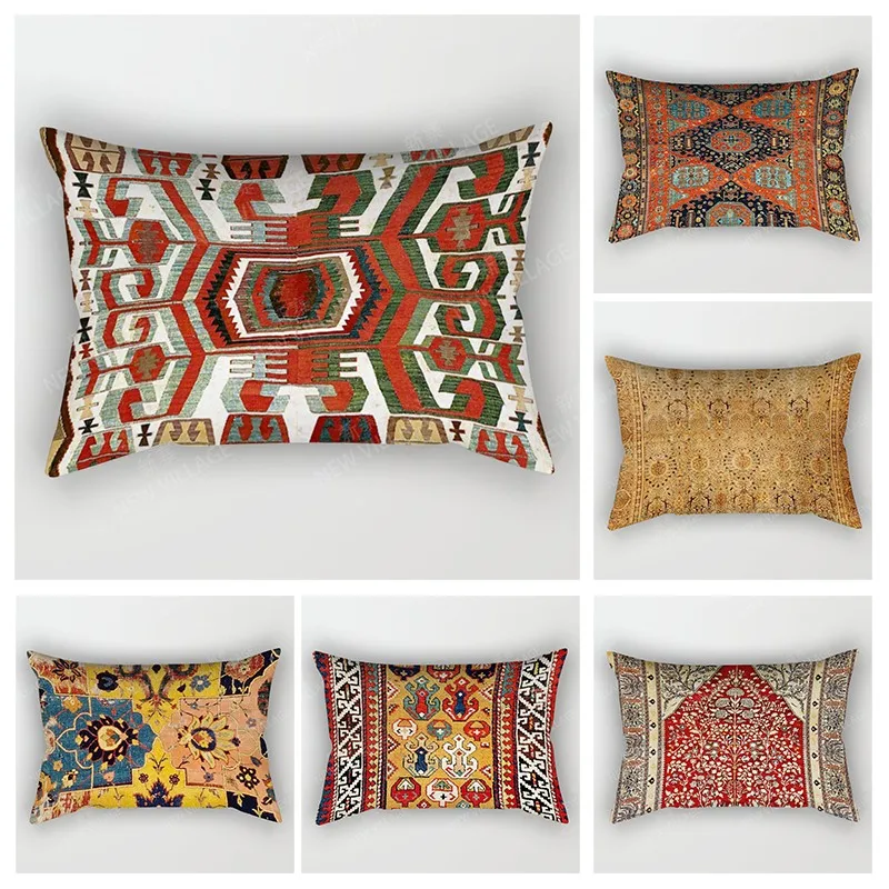 

Nordic vintage fall home decor 30*50cm throw pillow cover sofa boho living room Cushion cover 50x70 30x50cm 40x60 Morocco Persia