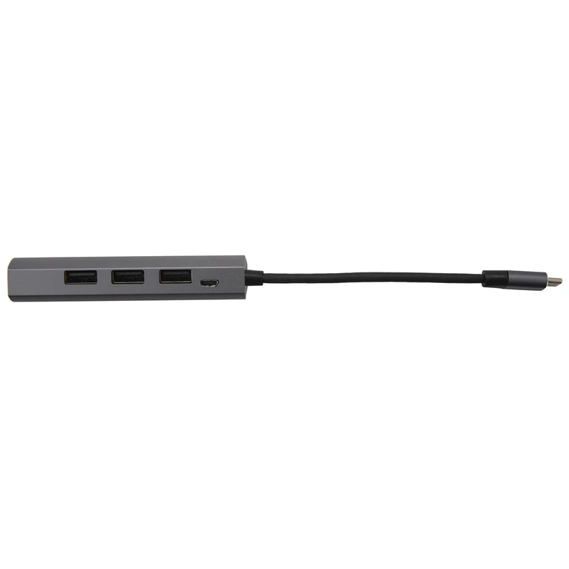 USB C Hub, 4-In-1 USB-C Hub 4-Port Hub, Compatible With Tablets, Game Consoles, Ipad Pro, Laptops
USB C Hub, 4-In-1 USB-C Hub 4-Port Hub, Compatible With Tablets, Game Consoles, Ipad Pro, Laptops