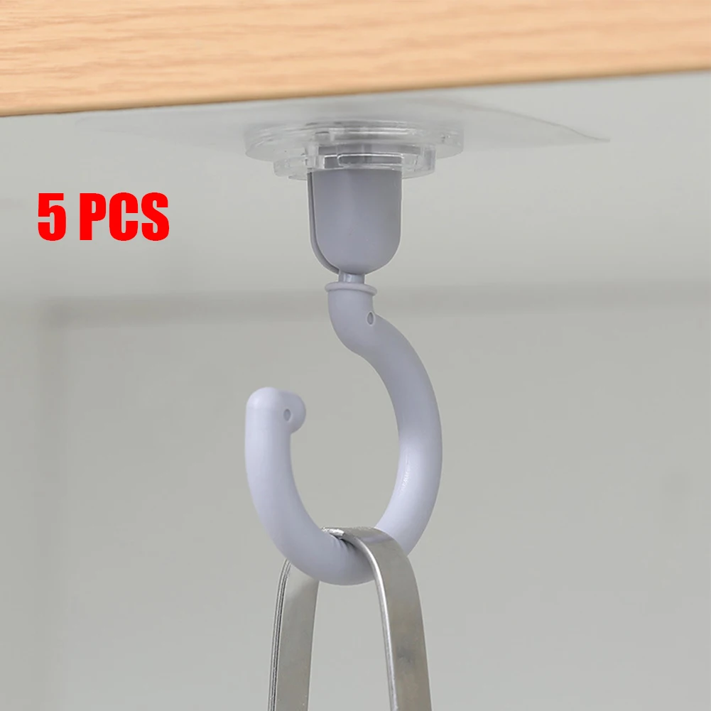 5x Ceiling Rotating Hook Strong Sticking Wall Key Hanging Door Rear Coat Hook For Kitchen Cabinet, Cupboard, Wardrobe, Toilet
5x Ceiling Rotating Hook Strong Sticking Wall Key Hanging Door Rear Coat Hook For Kitchen Cabinet, Cupboard, Wardrobe, Toilet