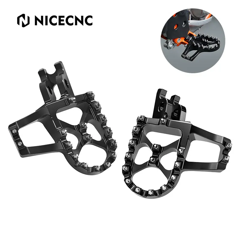 

NICECNC For Honda CR125R CR250R CRF 150R 250R 450R 250RX 450RX 250X 450X 250L 250M 300 Extender Foot Pegs Footrests FootpegL