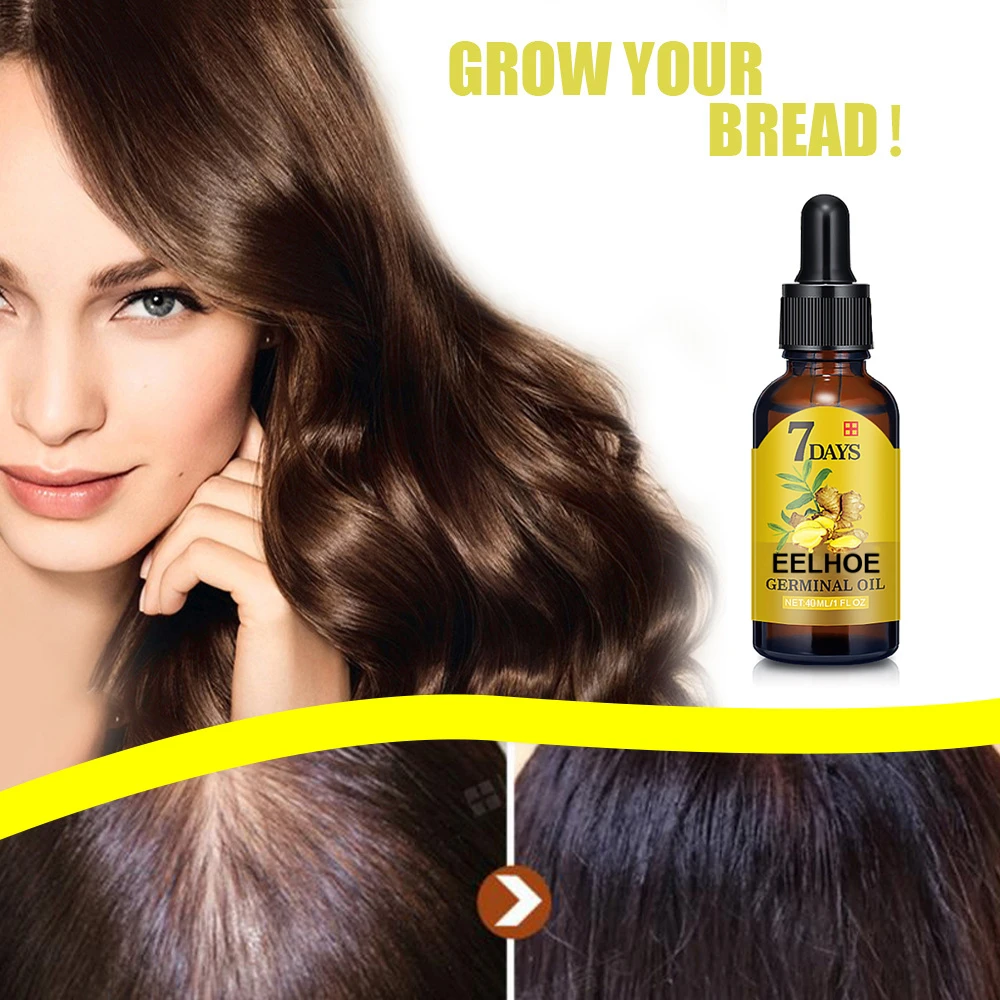 10/15/20/40ml Ginger Hair Growth Products Thick Regrowth Hair Oil Anti-hair Loss Serum Beauty Hair Care Scalp Care Men and Women
10/15/20/40ml Ginger Hair Growth Products Thick Regrowth Hair Oil Anti-hair Loss Serum Beauty Hair Care Scalp Care Men and Women