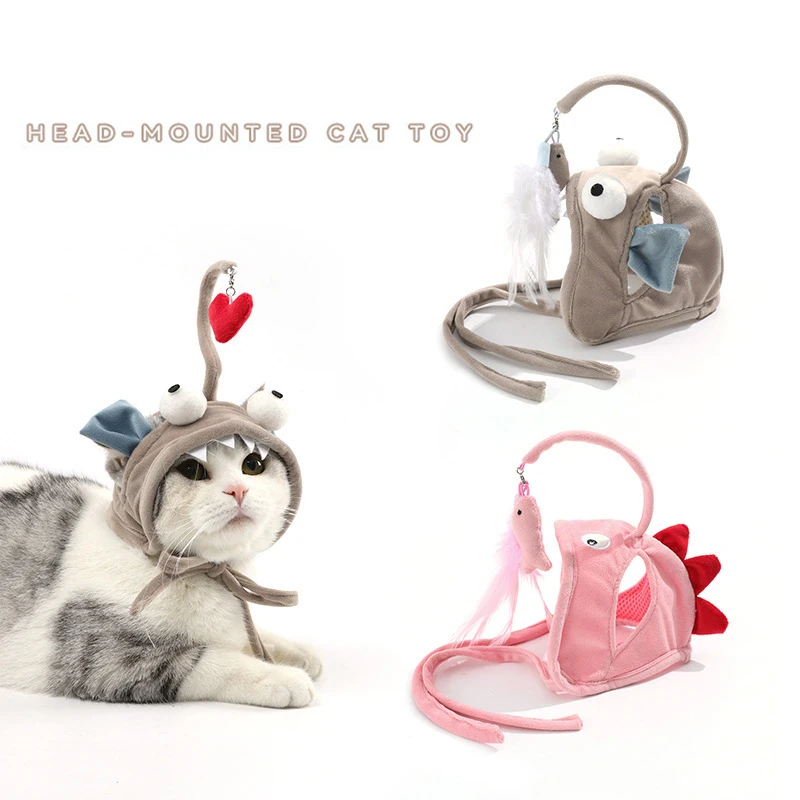 Cat Toys Feather Wand Interactive Pet Animal Teaser Stick Dinosaur Fish Cap Wear Playing Funny Teasing Toy Kitten Pet Products
Cat Toys Feather Wand Interactive Pet Animal Teaser Stick Dinosaur Fish Cap Wear Playing Funny Teasing Toy Kitten Pet Products