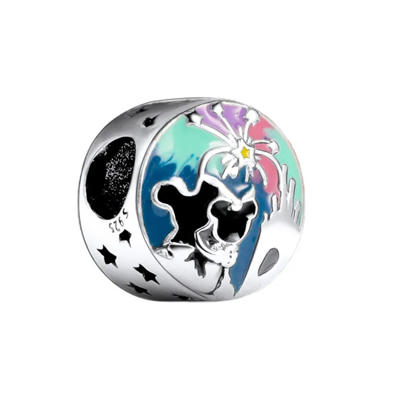 Fireworks Mickey Accessories Sterling Silver Fit Pandora 925 Original Charms Beads Bracelets Jewelry Women Girl Pendent
Fireworks Mickey Accessories Sterling Silver Fit Pandora 925 Original Charms Beads Bracelets Jewelry Women Girl Pendent