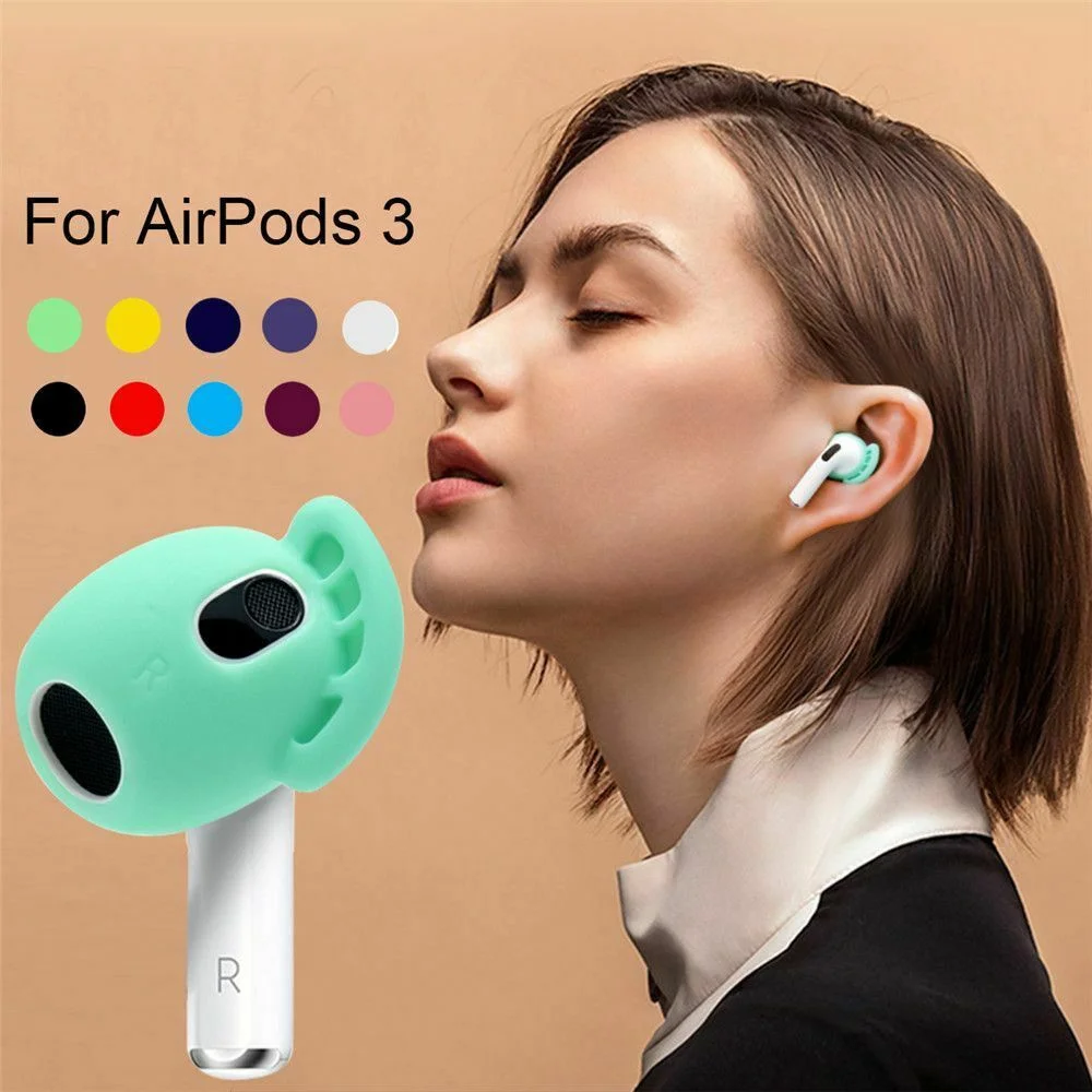1 Pair Cover For Apple Airpods 3rd Generation 2021 Soft Silicone Earbuds Ear Tips Case For Air Pods 3gen Anti-Lost Earphone Case
1 Pair Cover For Apple Airpods 3rd Generation 2021 Soft Silicone Earbuds Ear Tips Case For Air Pods 3gen Anti-Lost Earphone Case