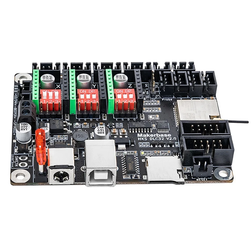 Контроллер материнской платы 32 бит ESP32 WIFI для настольного лазерного гравировального станка DIY
Контроллер материнской платы 32 бит ESP32 WIFI для настольного лазерного гравировального станка DIY