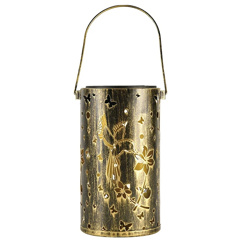 Bird Butterfly Projection Lamp Wrought Iron Hollow Garden Courtyard Solar Lantern Can Be Inserted Hanging Lamp
Bird Butterfly Projection Lamp Wrought Iron Hollow Garden Courtyard Solar Lantern Can Be Inserted Hanging Lamp