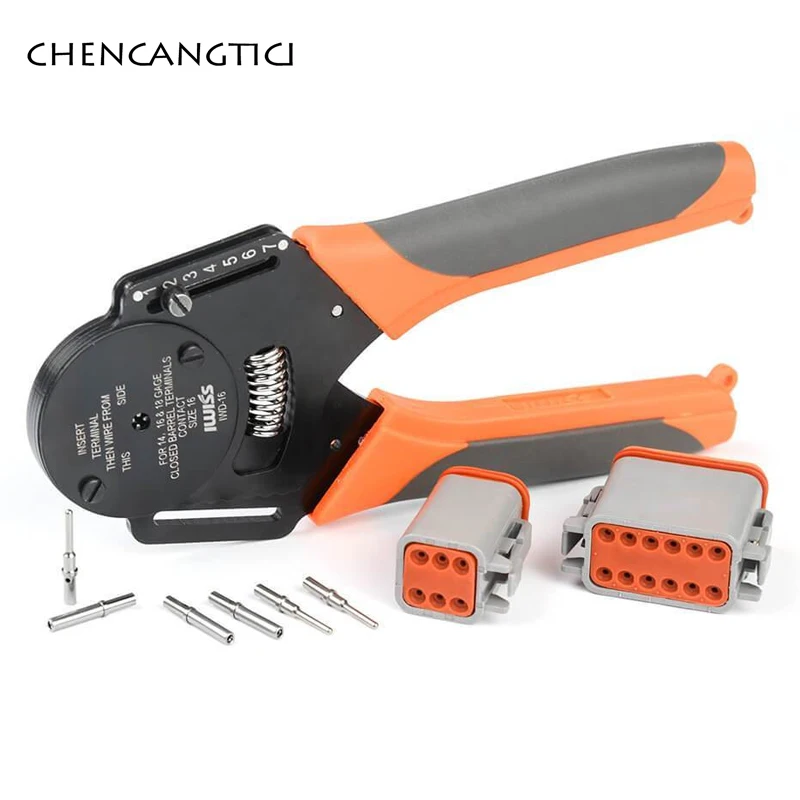 IWD-12/16/20 Hand Tool Crimping Pliers Suitable For Dechi Connector 4-Point Crimping Pliers Terminal Pliers
IWD-12/16/20 Hand Tool Crimping Pliers Suitable For Dechi Connector 4-Point Crimping Pliers Terminal Pliers