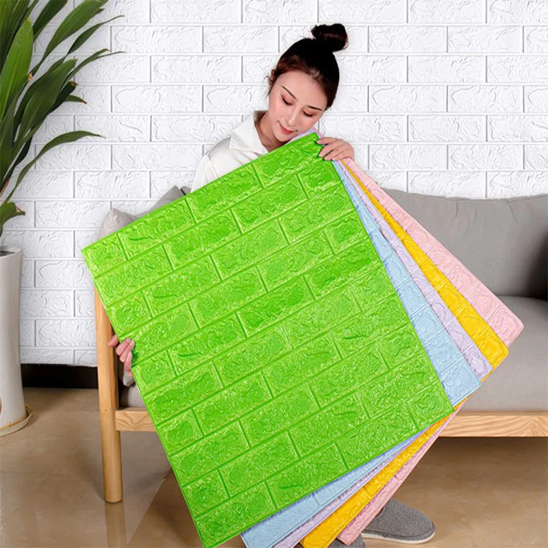 PE foam wall paste family DIY wallpaper bedroom bathroom decoration children's room wall paste foam brick anti collision
PE foam wall paste family DIY wallpaper bedroom bathroom decoration children's room wall paste foam brick anti collision