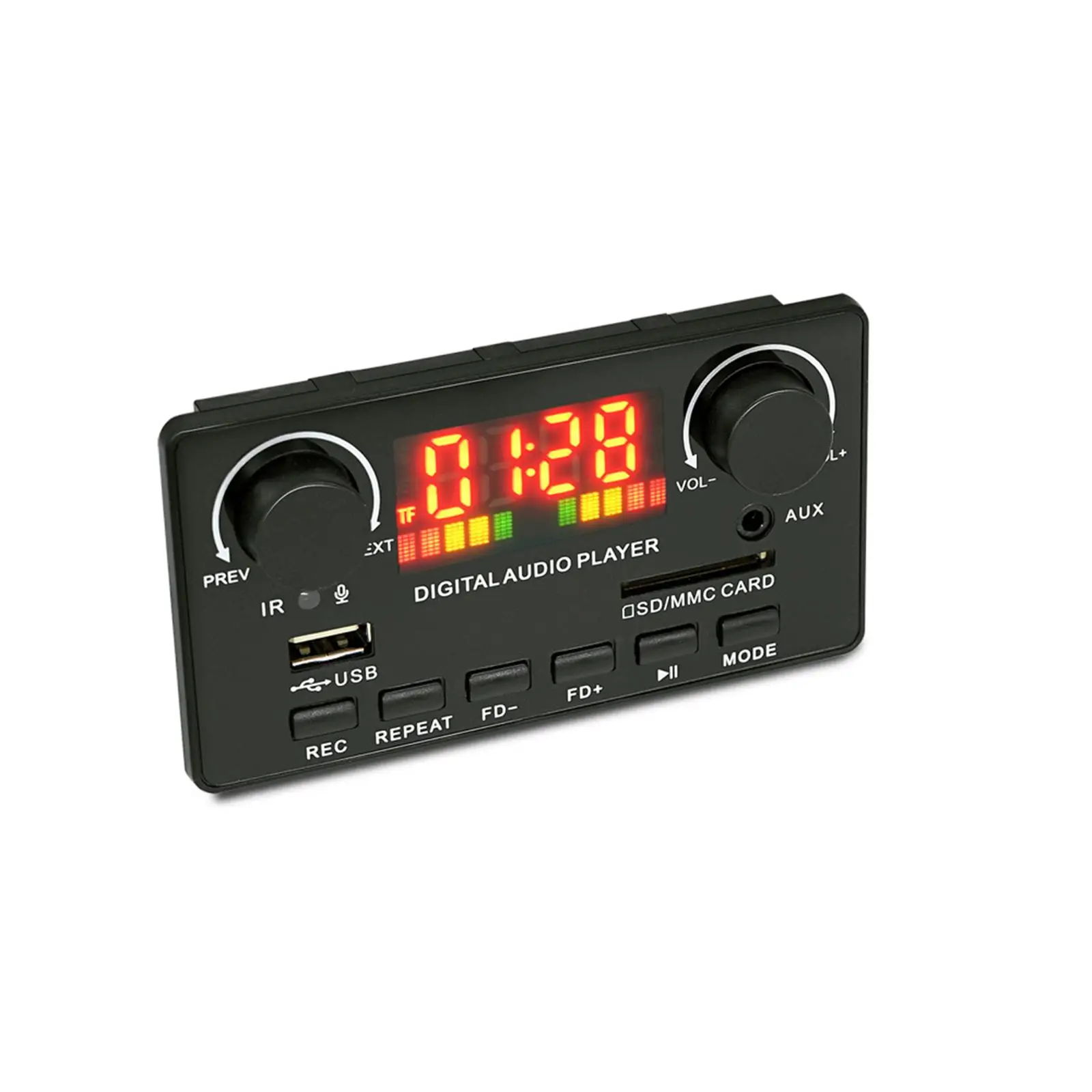 Decode Board Module Support Handsfree Recording Lossless Audio Player Audio Module 2x40W Jq-D125BT MP3 WMA WAV Ape Flac V5.0
Decode Board Module Support Handsfree Recording Lossless Audio Player Audio Module 2x40W Jq-D125BT MP3 WMA WAV Ape Flac V5.0