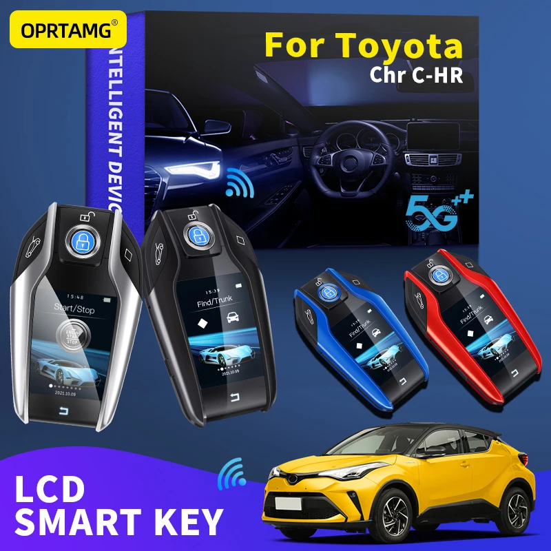 Автомобильный смарт-брелок OPRTAMG с ЖК-дисплеем, аксессуары для ключей, чехол для ключей для Toyota Chr 2013 2014 2015 2016 2017 2018 2019 2020 2021 
Автомобильный смарт-брелок OPRTAMG с ЖК-дисплеем, аксессуары для ключей, чехол для ключей для Toyota Chr 2013 2014 2015 2016 2017 2018 2019 2020 2021