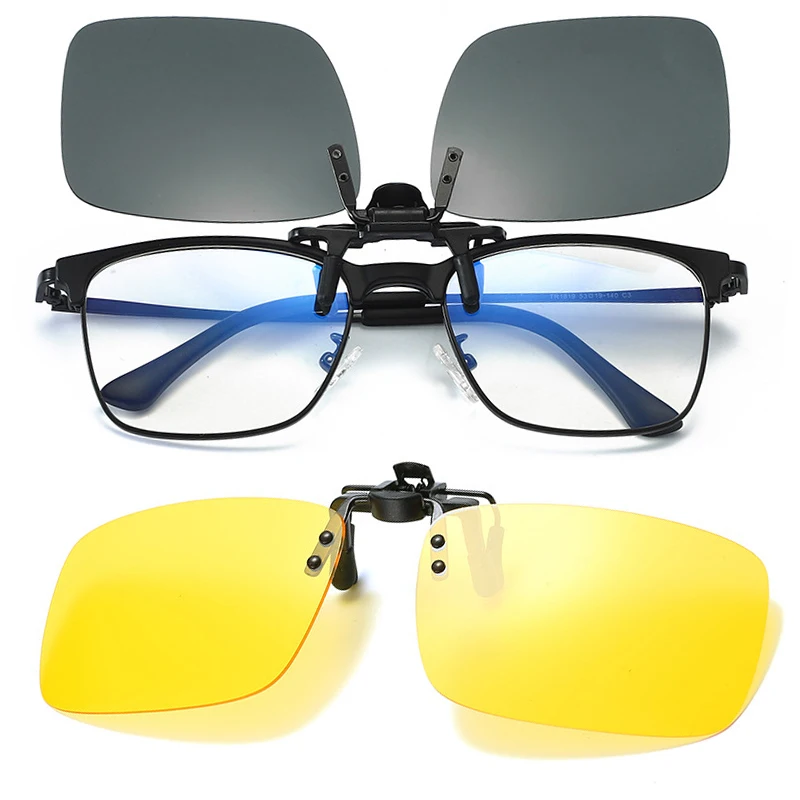 1Pc Car Night Safety Driving Glasses Clip on Sunglasses Night Vision Glasses for Men Women Anti-glare Driver Goggles Sunglasses
1Pc Car Night Safety Driving Glasses Clip on Sunglasses Night Vision Glasses for Men Women Anti-glare Driver Goggles Sunglasses