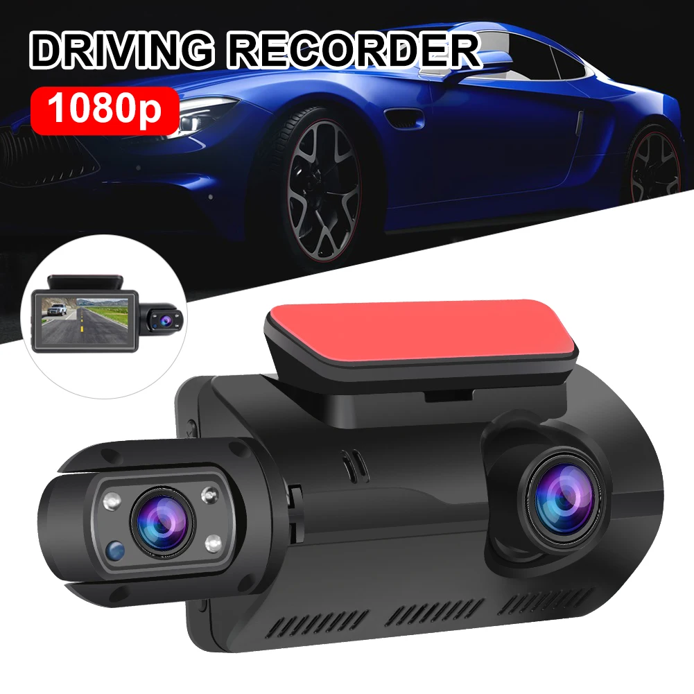 1080P Dash Cam Front and Cabin Dual Lens Car Camera Recorder 3" Screen 110° Wide Angle Night Vision Loop Recording Motion Sensor
1080P Dash Cam Front and Cabin Dual Lens Car Camera Recorder 3" Screen 110° Wide Angle Night Vision Loop Recording Motion Sensor