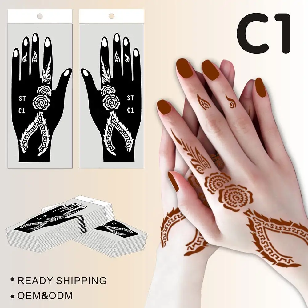 1pcs New Professiona Henna Stencil Temporary Hand Tattoo Tattoo Template Sticker Hollow Wedding Art Kit India Tools Body Dr A8K2
1pcs New Professiona Henna Stencil Temporary Hand Tattoo Tattoo Template Sticker Hollow Wedding Art Kit India Tools Body Dr A8K2