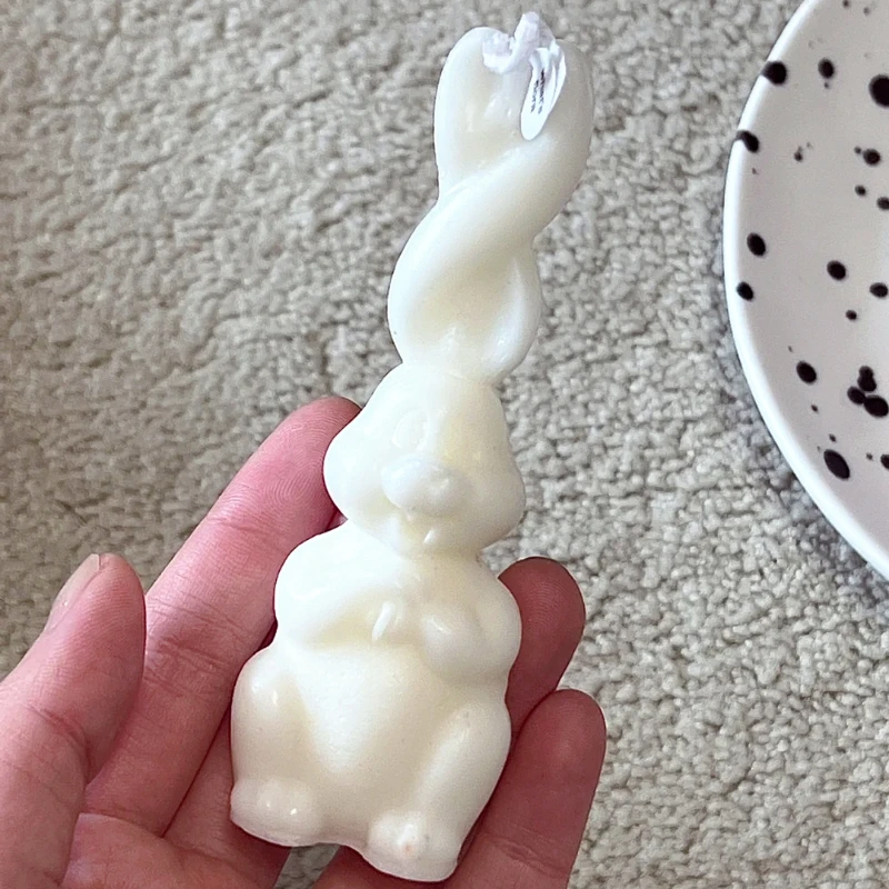 Twist Ears Rabbit Candle Silicone Mold DIY Animal Erect Ears Rabbit Candle Making Soap Resin Mold Easter Gifts Craft Home Decor
Twist Ears Rabbit Candle Silicone Mold DIY Animal Erect Ears Rabbit Candle Making Soap Resin Mold Easter Gifts Craft Home Decor