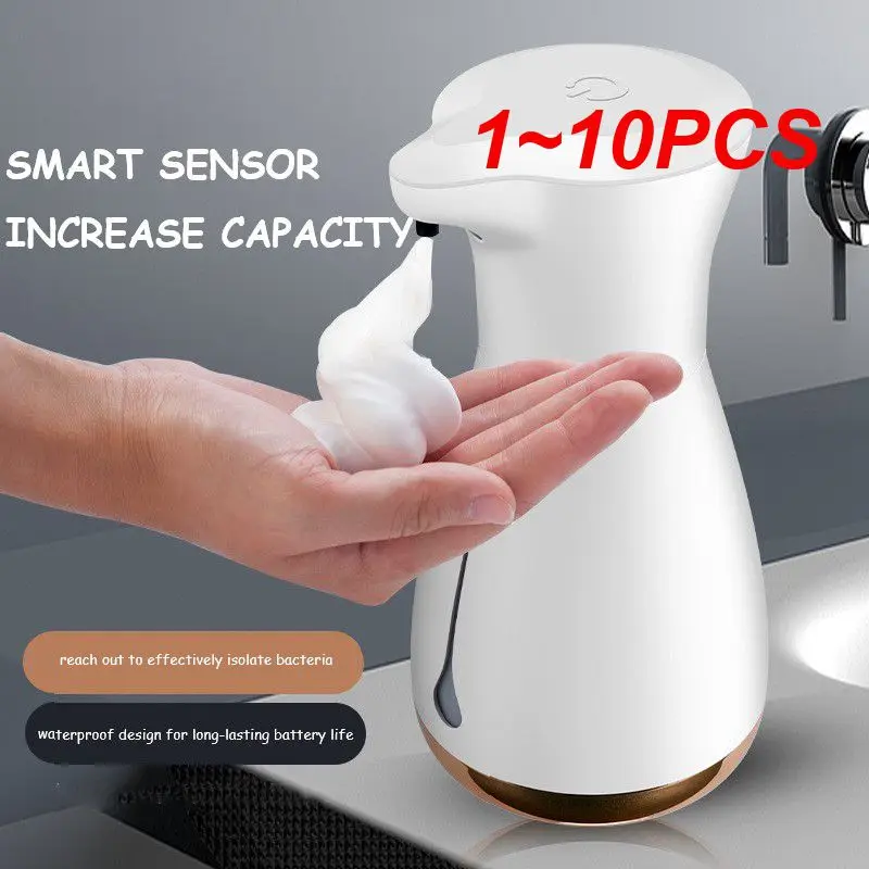 1~10PCS Automatic Foam Soap Dispenser Kitchen Bathroom Smart Hand Washing Machine Infrared Sensor Soap Dispenser USB Charging
1~10PCS Automatic Foam Soap Dispenser Kitchen Bathroom Smart Hand Washing Machine Infrared Sensor Soap Dispenser USB Charging