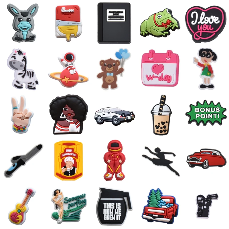 Shoes Accessories Kids Men Women Charm Packs Gifts Para Pins Decorations for Croc Shoe Charms Set Jeans Boy Girl Wholesale Bulk
Shoes Accessories Kids Men Women Charm Packs Gifts Para Pins Decorations for Croc Shoe Charms Set Jeans Boy Girl Wholesale Bulk
