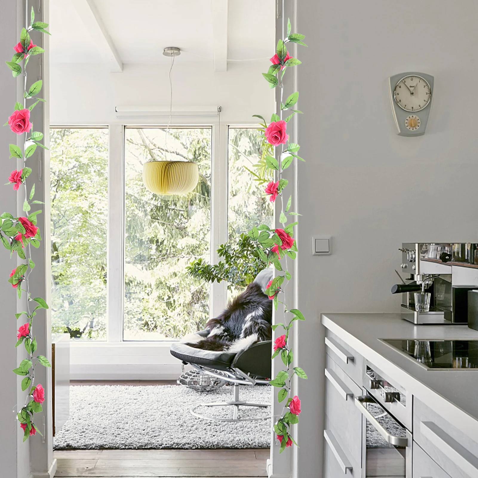 Fake Rose Vine Flowers Plants Artificial Flower Home Garden Craft Art Romantic Wedding Flowers String Party Arch Garden Decor
Fake Rose Vine Flowers Plants Artificial Flower Home Garden Craft Art Romantic Wedding Flowers String Party Arch Garden Decor