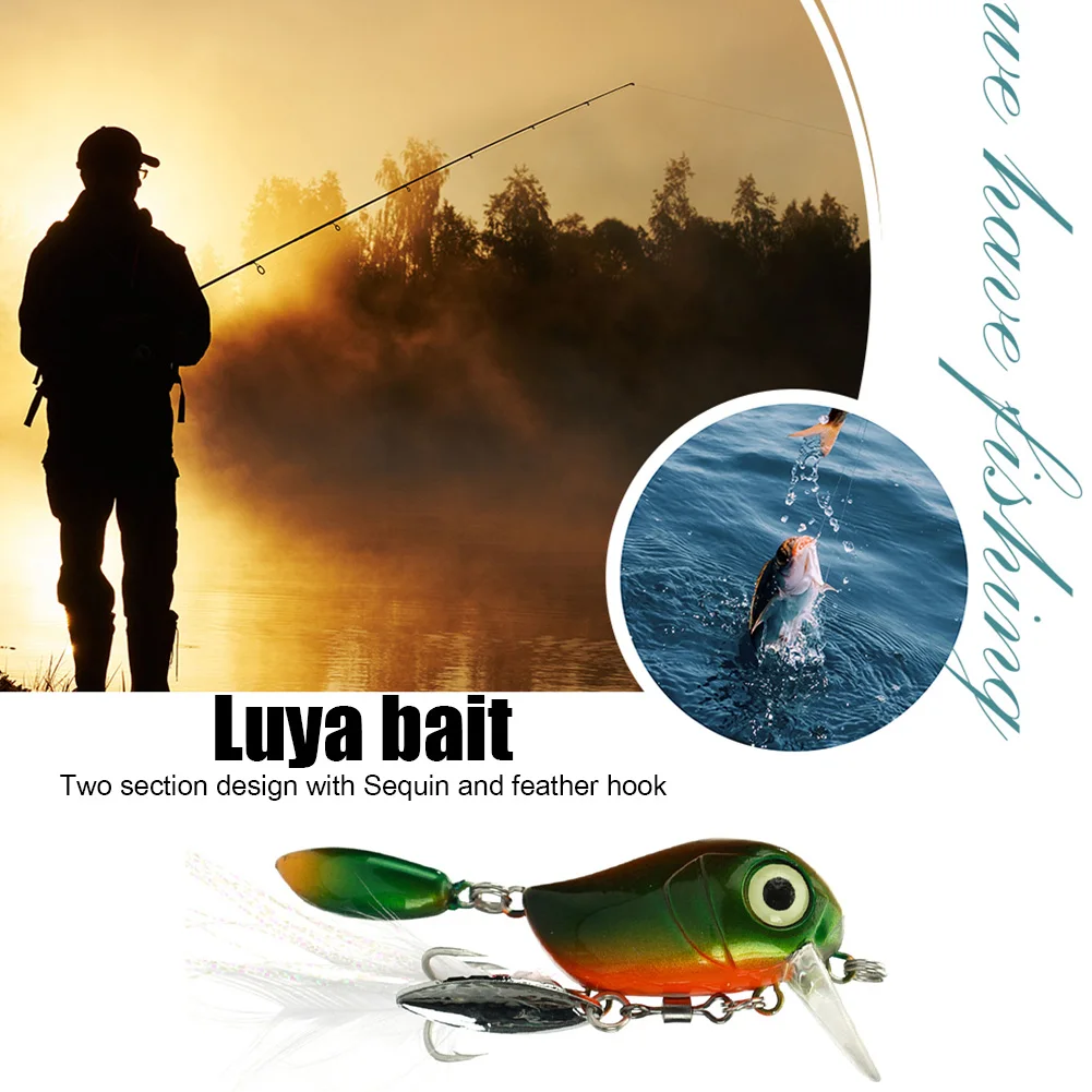Topwater Shallow Crankbait 38mm 5g Sea Bass Fishing Lure with Treble Hooks Wobbler Bait Freshwater Bass Artificial Bait Fishing
Topwater Shallow Crankbait 38mm 5g Sea Bass Fishing Lure with Treble Hooks Wobbler Bait Freshwater Bass Artificial Bait Fishing