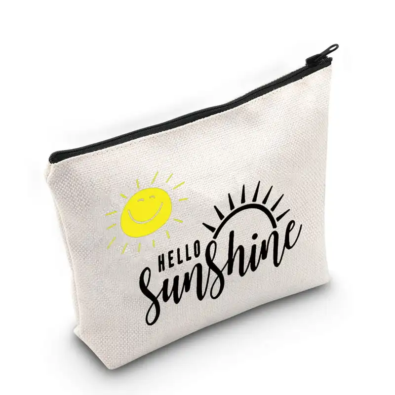 Loverly Cute Summer Sunshine Print Graphic Makeup Zipper Pouch Bag For Women Girls, Perfect Gift For Sunshine Cosmetic Lovers.
Loverly Cute Summer Sunshine Print Graphic Makeup Zipper Pouch Bag For Women Girls, Perfect Gift For Sunshine Cosmetic Lovers.